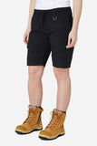 EWD602 WOMENS ELASTIC UTILITY SHORT